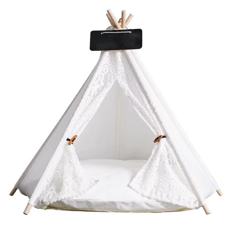 Stylish Tent Hideaway for Cats, Dogs & Adventurous Naps