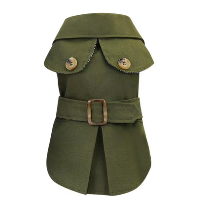 Winter Fashion Coat – Classic British Style Warmth for Small Dogs & Cats